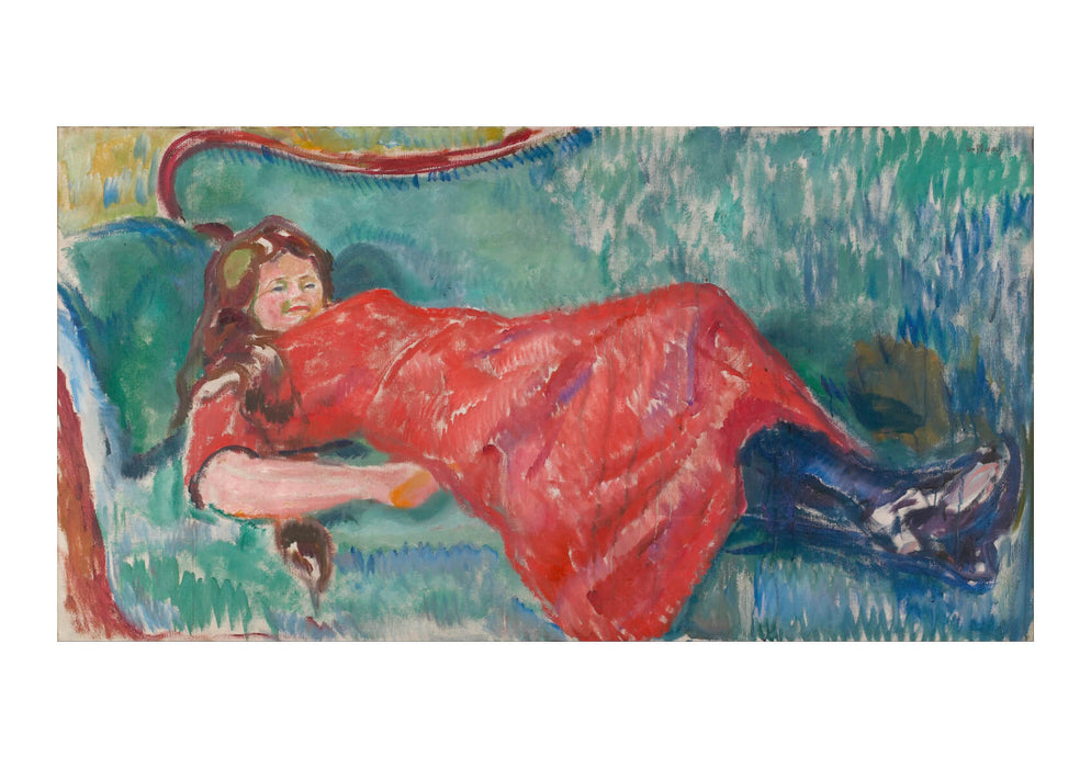 Edvard Munch - On the Sofa