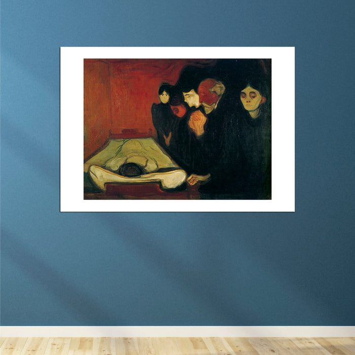 Edvard Munch - The Death Bed