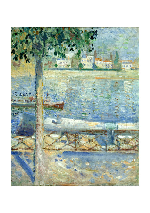 Edvard Munch - The Seine at Saint Cloud