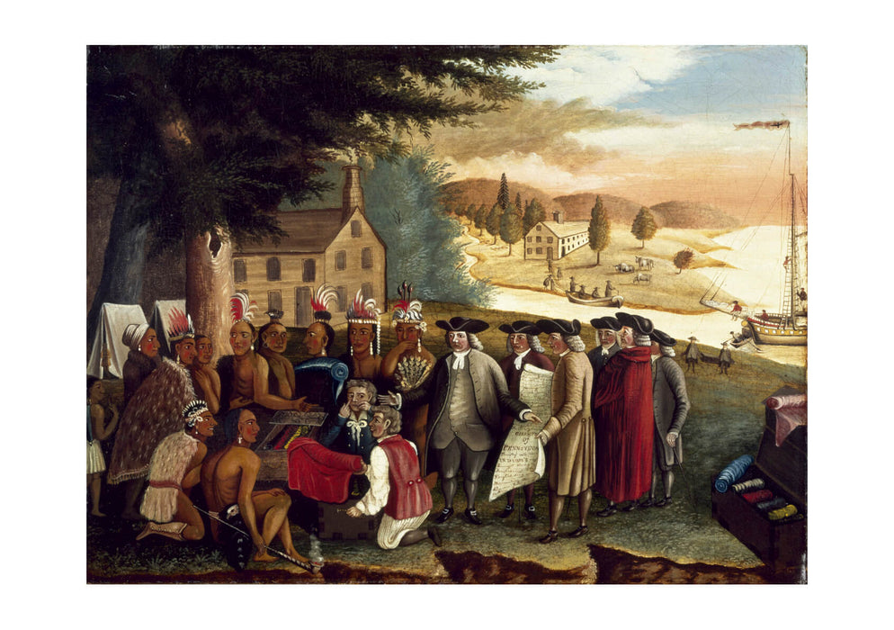 Edward Hicks - Penn's Treaty with the Indians