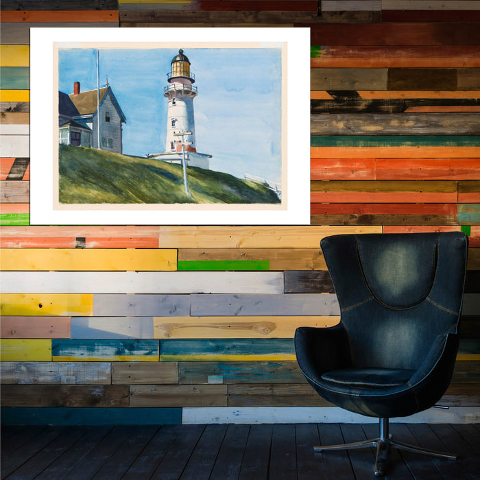 Edward Hopper - Lighthouse at Two Lights II