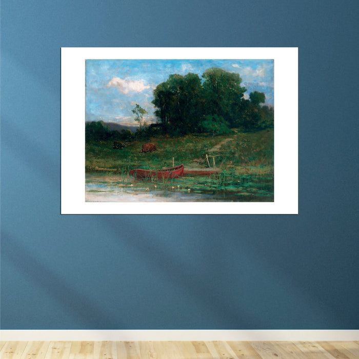 Edward Mitchell Bannister - The Farm Landing