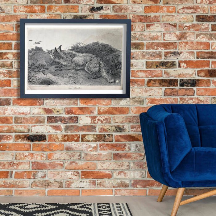 Edwin Landseer - A fox stalking ducks in the heath