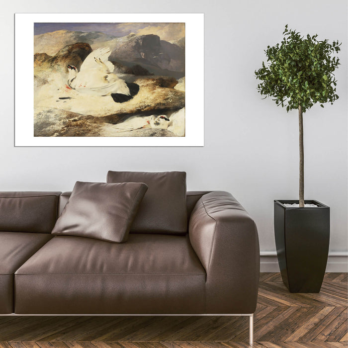 Edwin Landseer - Ptarmigan in a Landscape