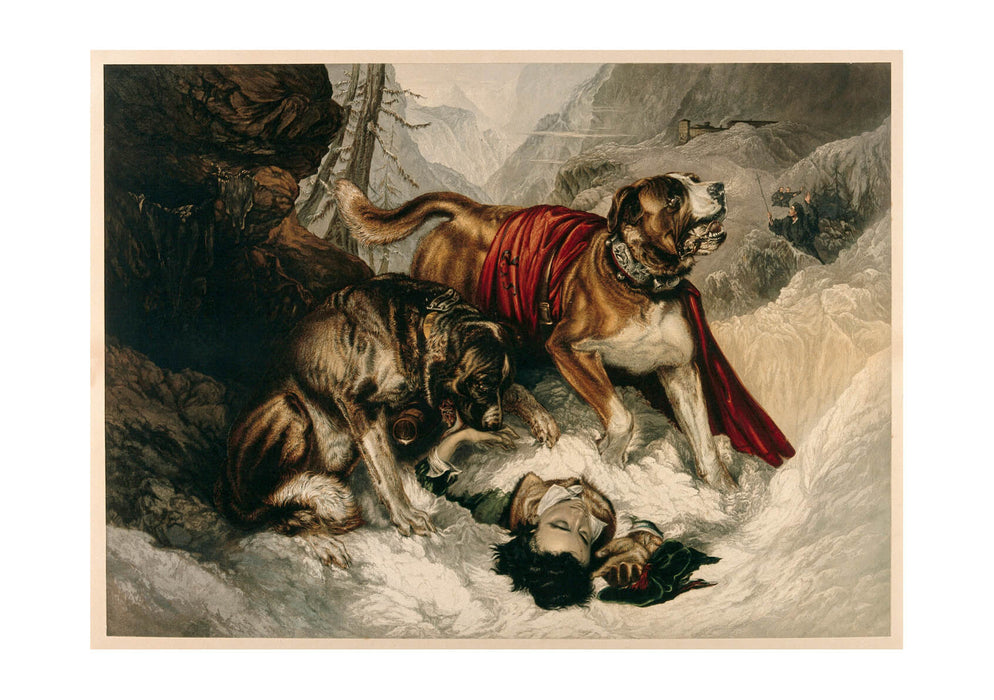 Sir Edwin Landseer Newfoundland Saved Landseer Paintings Of Dogs