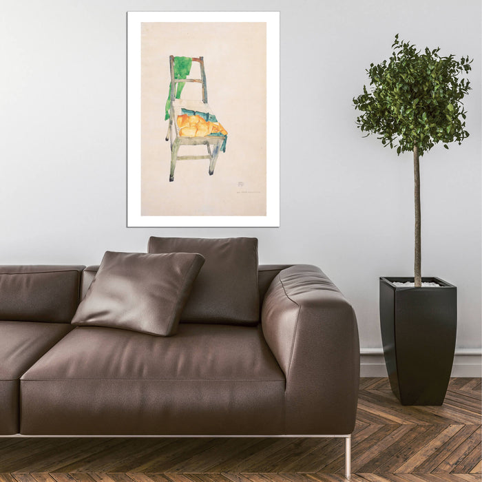 Egon Schiele - A Chair