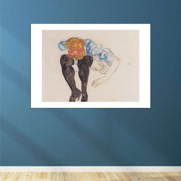 Egon Schiele - Blond Woman