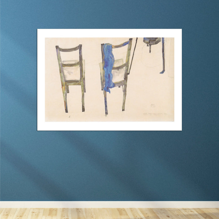 Egon Schiele - Chairs