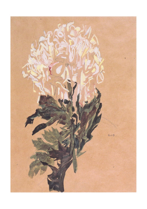 Egon Schiele - Chrysantheme