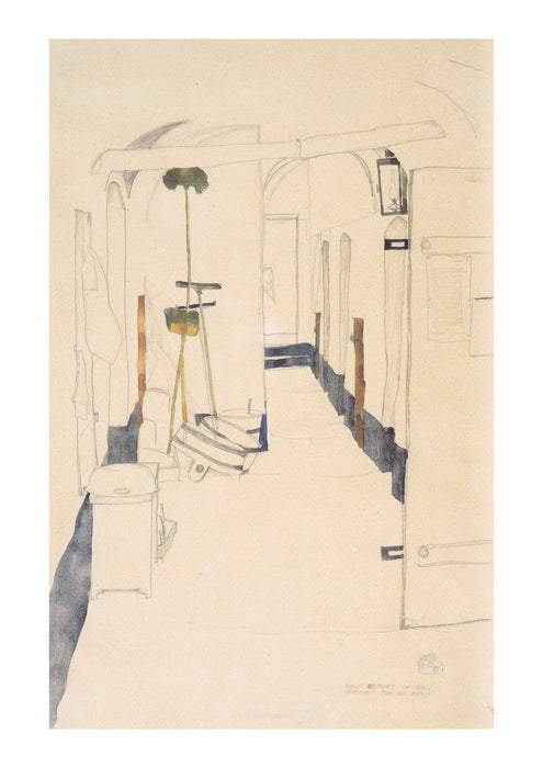 Egon Schiele - Corridor