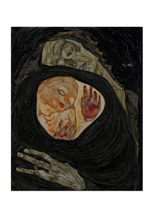 Egon Schiele - Dead Mother I