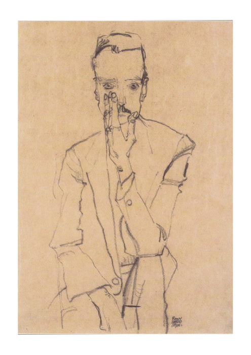Egon Schiele - Eduard Kosmack - 1910