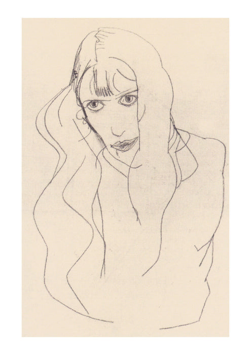 Egon Schiele - Frauen(Wally) - 1913