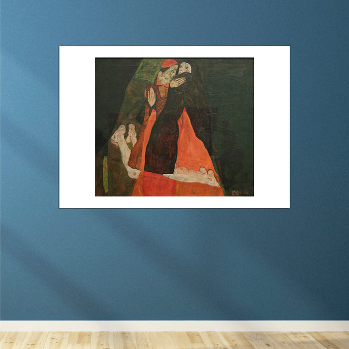 Egon Schiele - Le cardinal et la none Egon Schiele