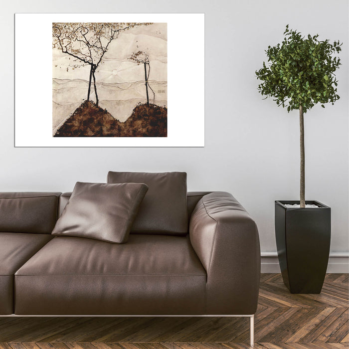 Egon Schiele - Lean Trees