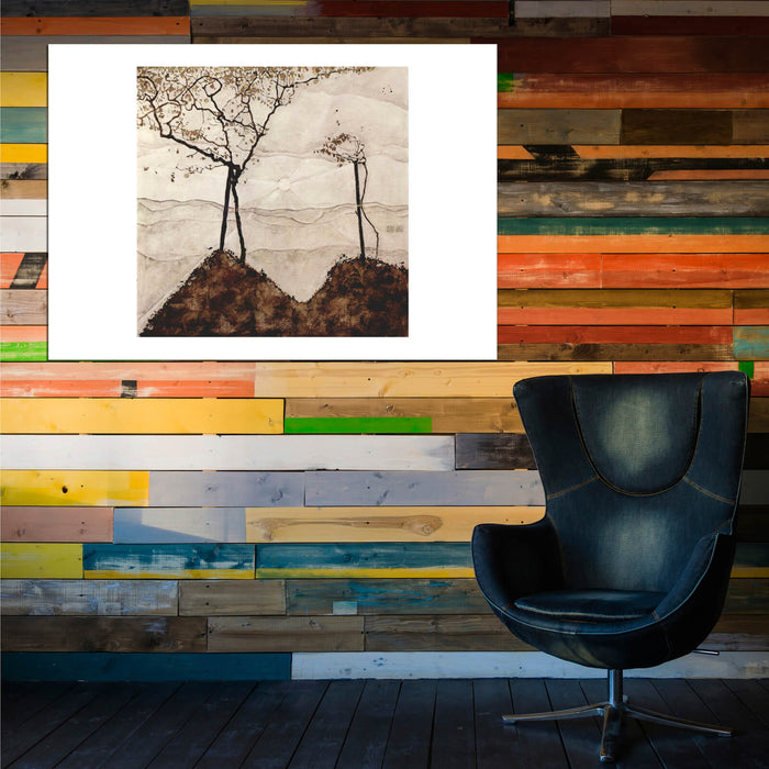 Egon Schiele - Lean Trees