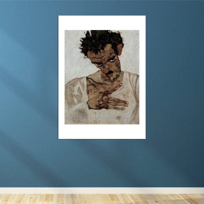 Egon Schiele - Learing Man