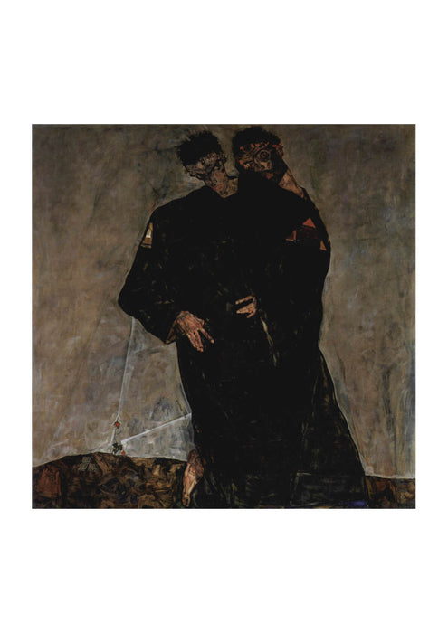 Egon Schiele - Men in the Dark