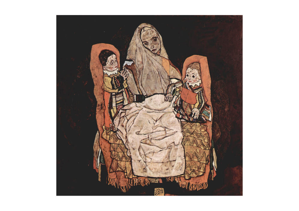 Egon Schiele - Mother and Children