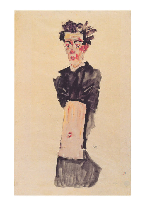 Egon Schiele - Nabel - 1911