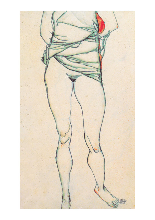 Egon Schiele - No Trousers