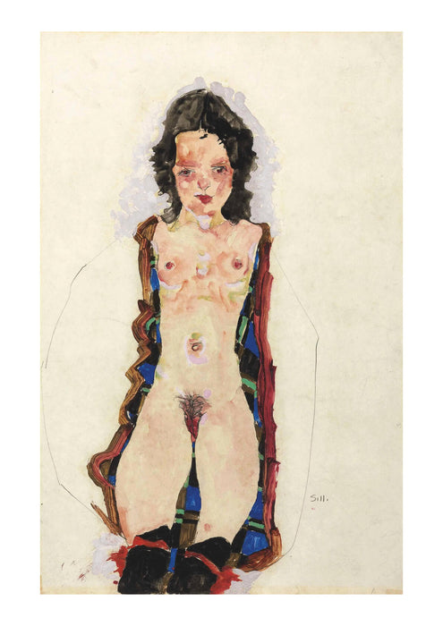 Egon Schiele - Nude Woman 2