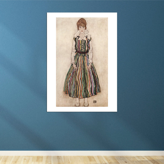 Egon Schiele - Portrait in Colours
