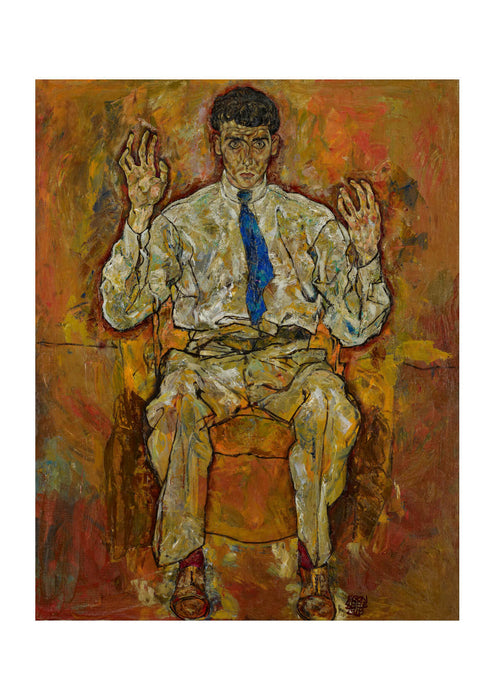 Egon Schiele - Portrait of Paris
