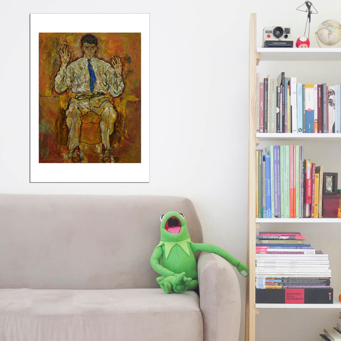 Egon Schiele - Portrait of Paris