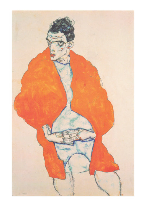 Egon Schiele - Selbst - 1914