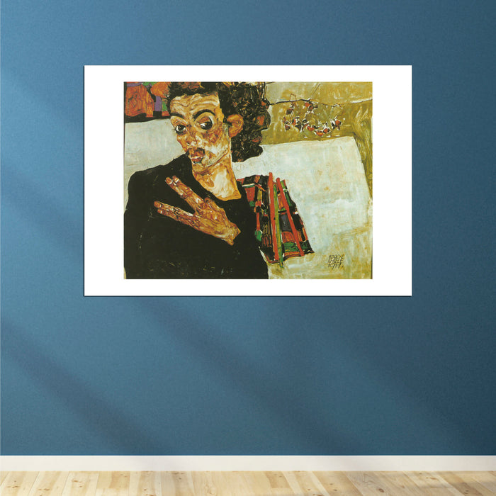 Egon Schiele - Self Portrait