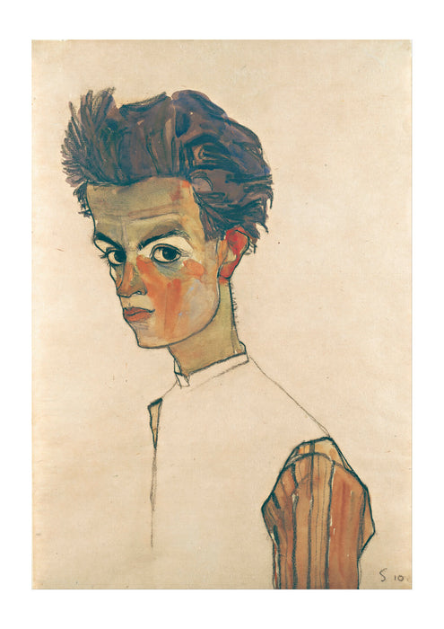 Egon Schiele - Self Portrait II