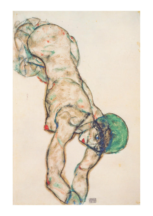 Egon Schiele - The Green Hat