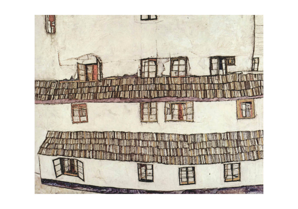 Egon Schiele - The House