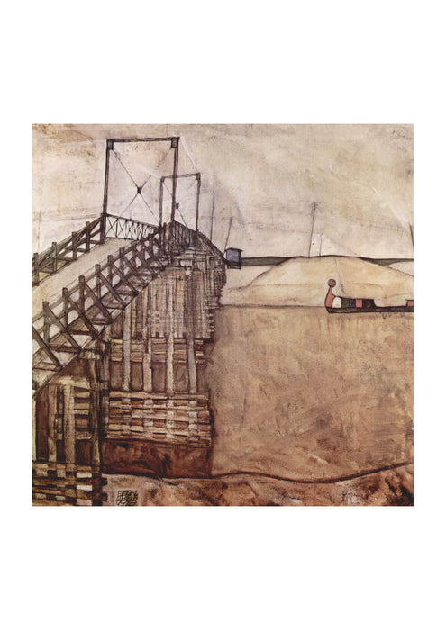 Egon Schiele - The Pier