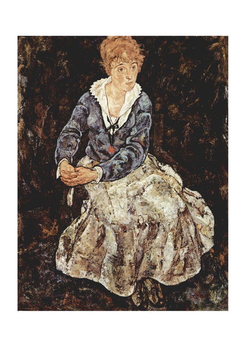 Egon Schiele - Woman