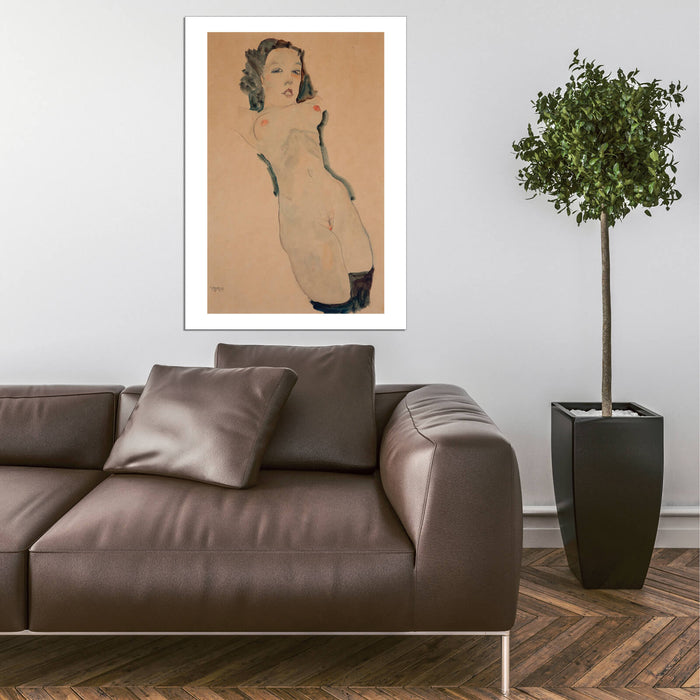 Egon Schiele - Woman Nude