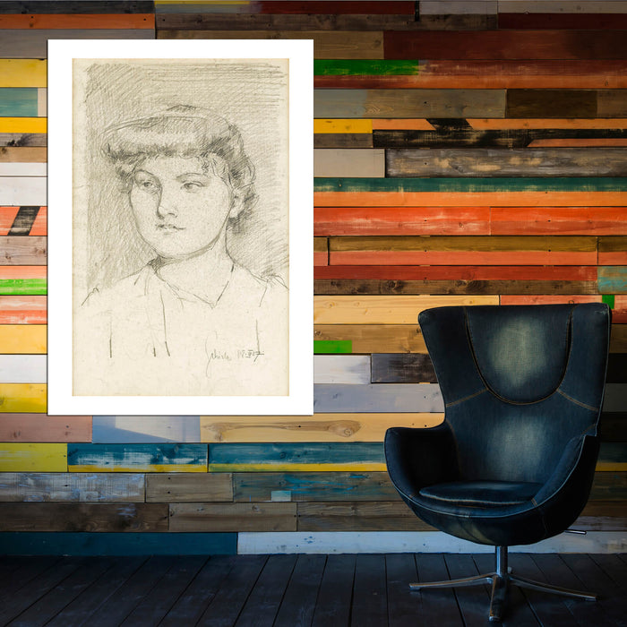 Egon Schiele - Young Woman