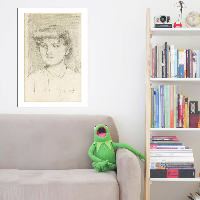 Egon Schiele - Young Woman