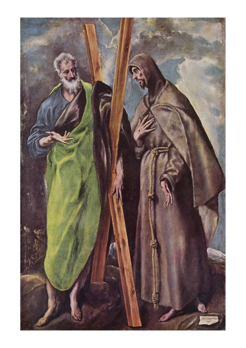 El Greco - Holding the Cross