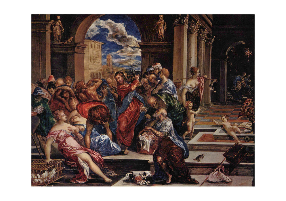 El Greco - In the Temple