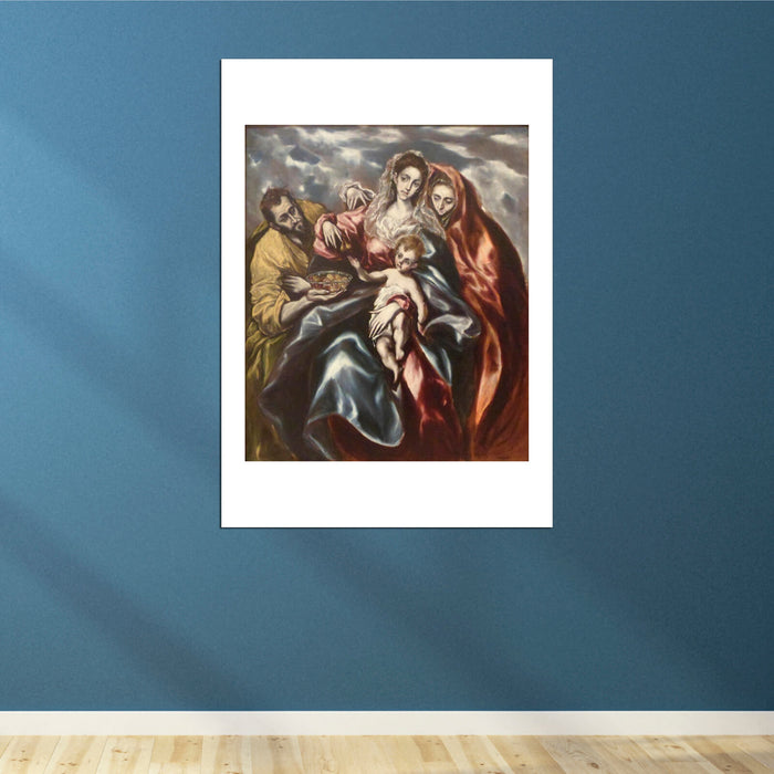 El Greco - La Sagrada Familia c 1610-11
