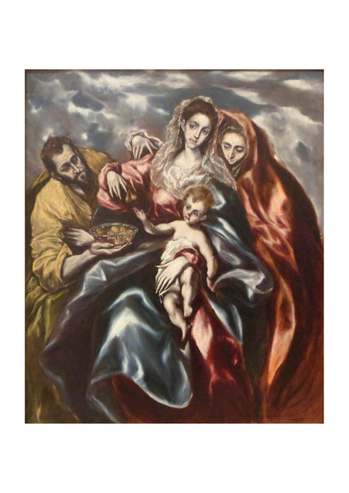 El Greco - La Sagrada Familia c 1610-11