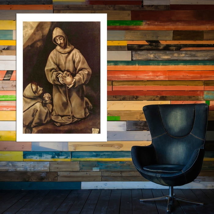 El Greco - Monk and Skull