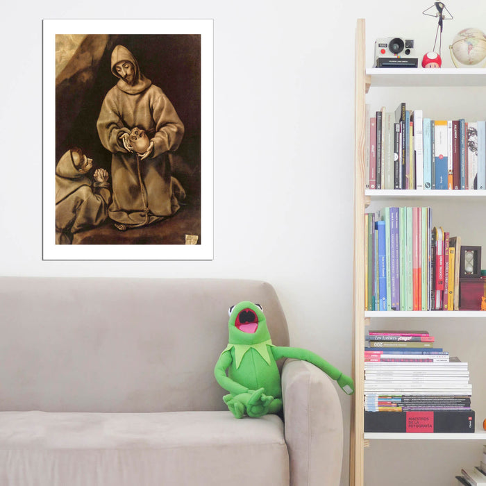 El Greco - Monk and Skull