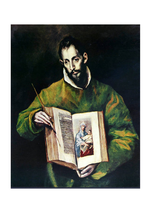 El Greco - Reviewing the text