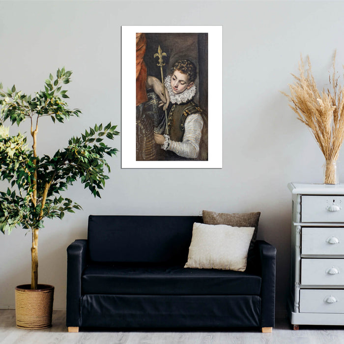 El Greco - Saint Louis roi de France et un