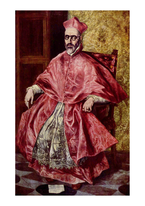 El Greco - Sitting Portrait