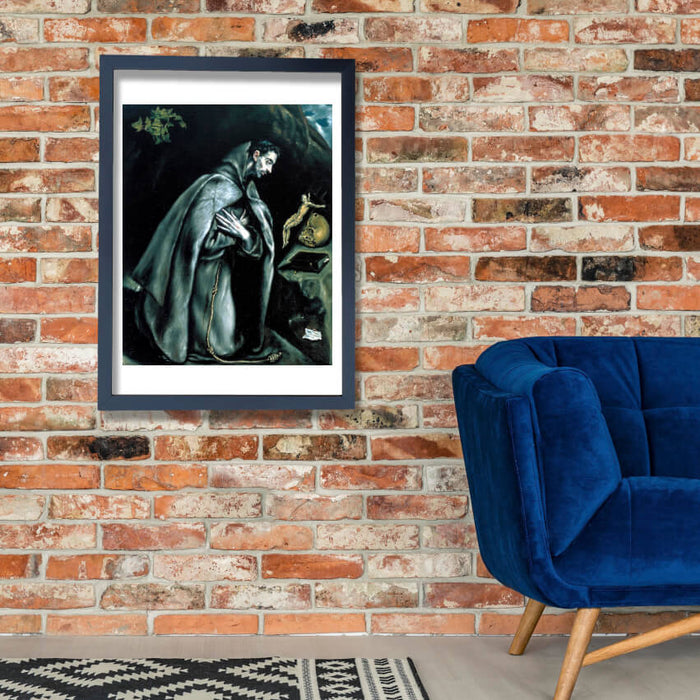El Greco - St Francis in Prayer before the Crucifix