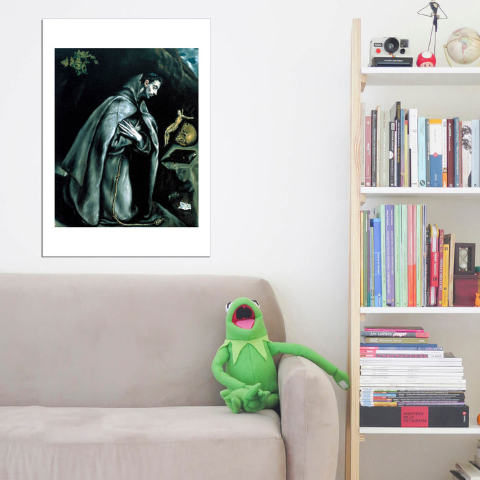 El Greco - St Francis in Prayer before the Crucifix